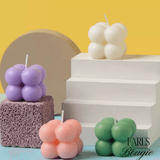 Mini Bougies à bulles colore Parfume