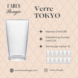 Bougie en verre Restaurant / evenement