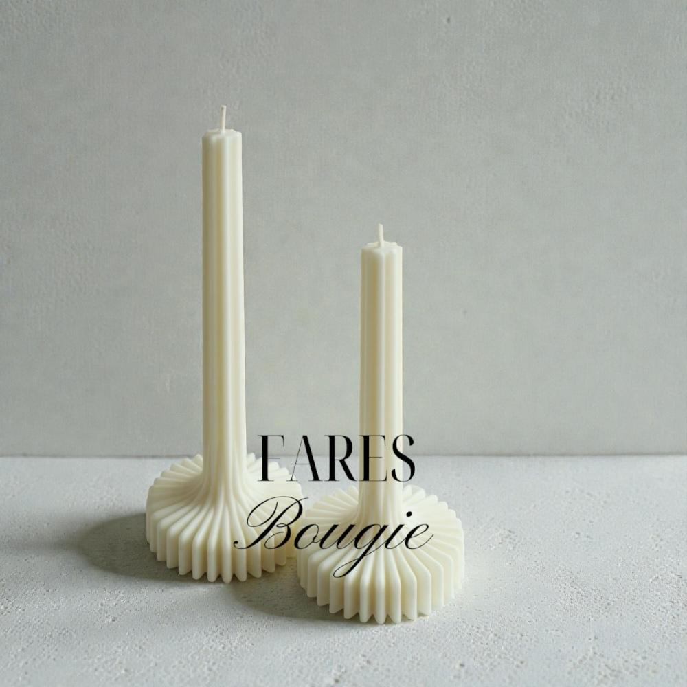 Bougie Strip Taper with base