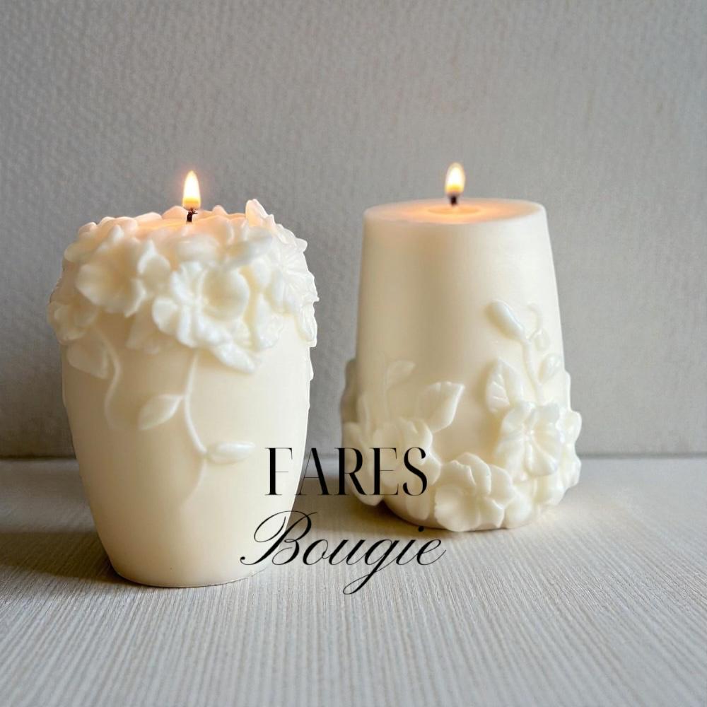 Bougie Floral Duo