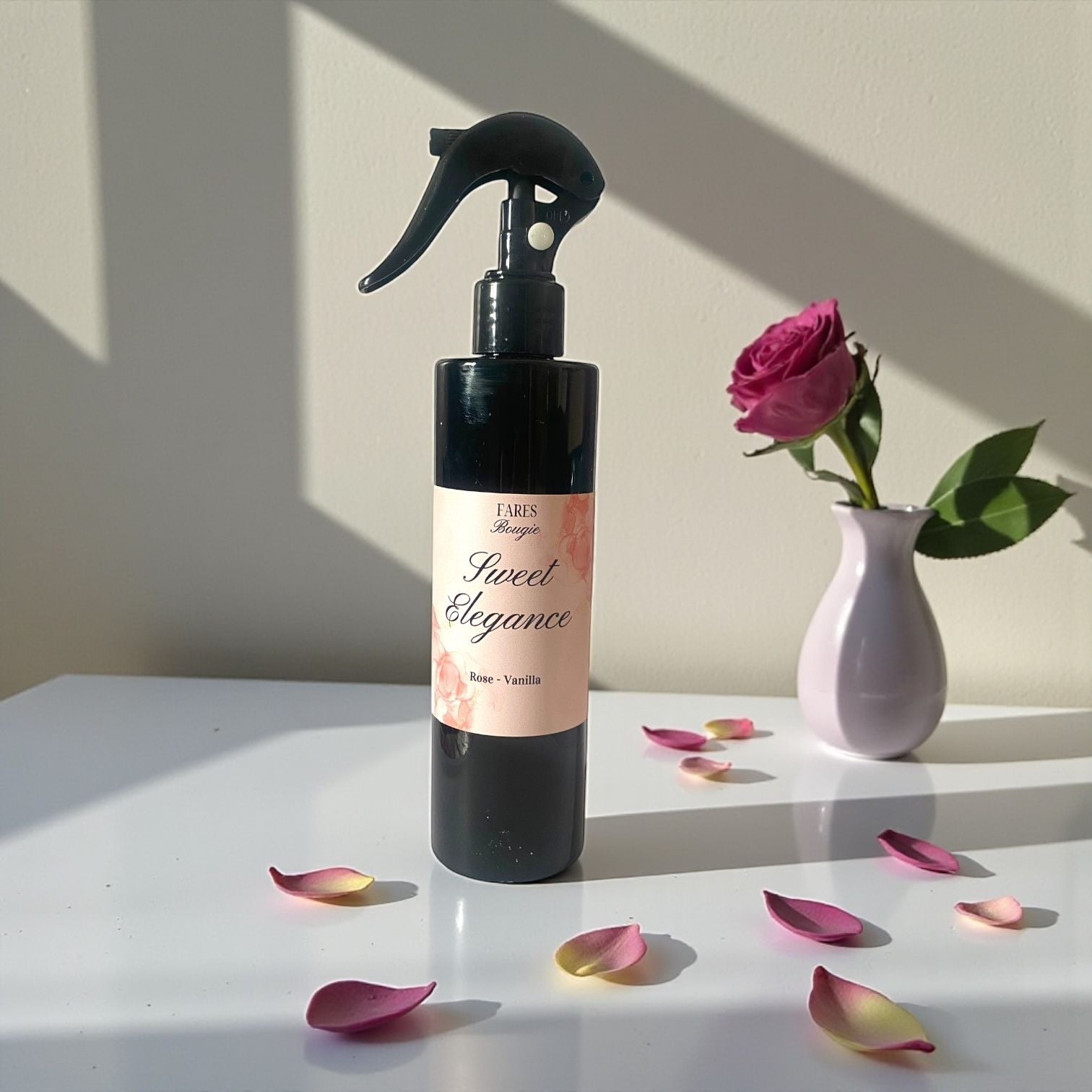 Spray d’Ambiance – Rose Vanille 250 ml