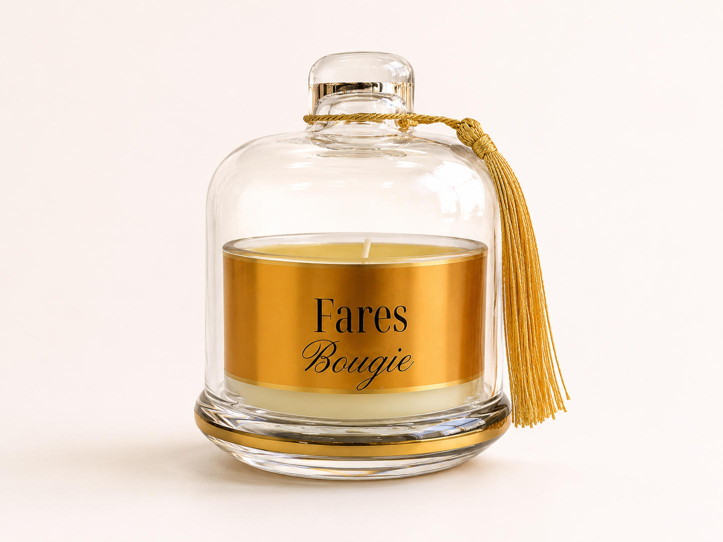 Bougie Parfumée Dome – Fleurs D'Oranger