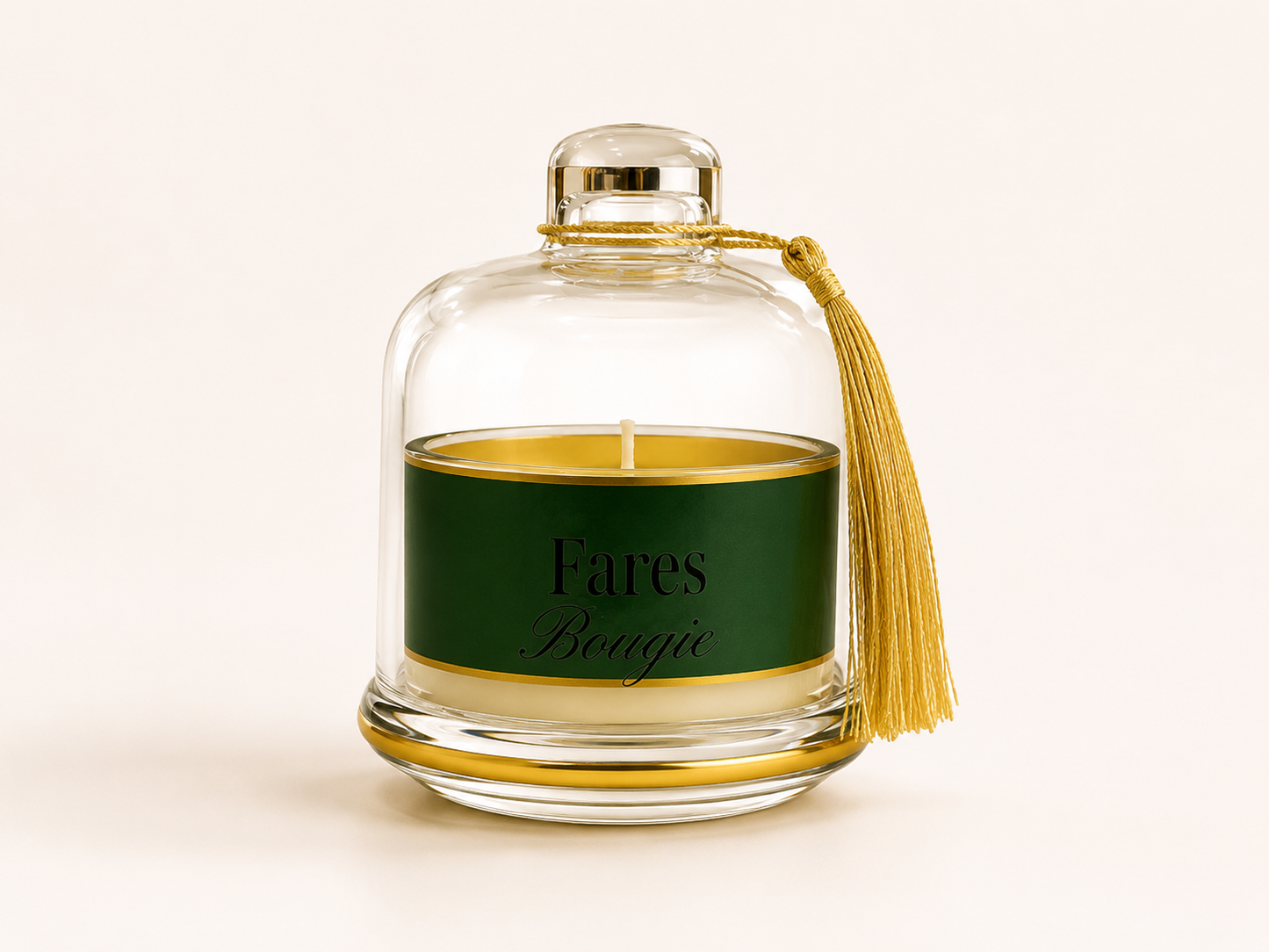 Bougie Parfumée Dome – Oud Amber