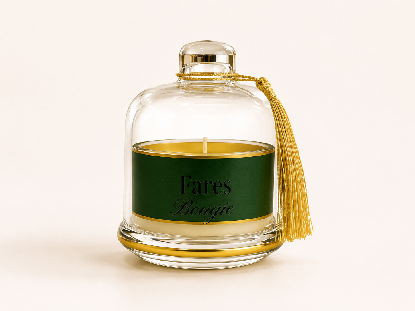 Bougie Parfumée Dome – Oud Amber