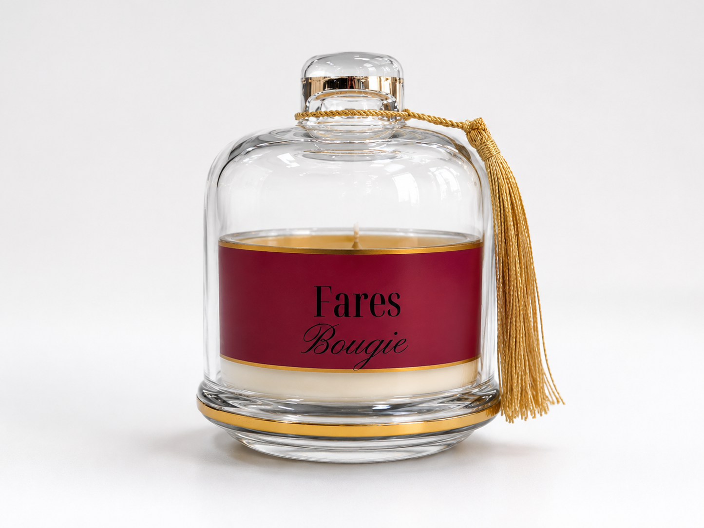 Bougie Parfumée Dome – Sables Dorés